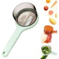 thumbnail image 1 of Box Storage Kitchen Special Fruitpeeler with Detachable Container, Double-Sided Stainless Steel Blade for Potatoes, Apples, Carrots. Multifunctional & Easy-Clean Vegetable Peeler, 1 of 8