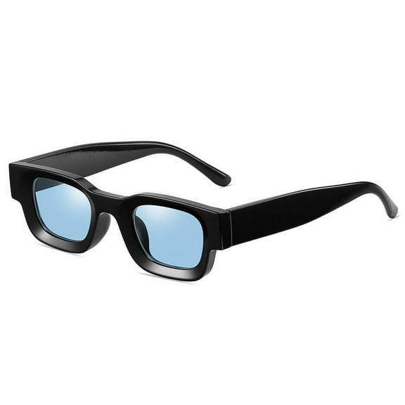 Box Sunglasses Hip Hop Punk Kuzma Polarized Sunglasses Foreign Trade Polarized Sunglasses-Black frame blue piece-Polarized C2