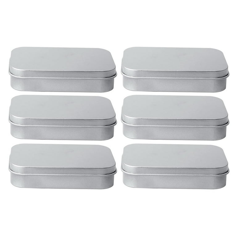 Rectangular tins cheap with lids