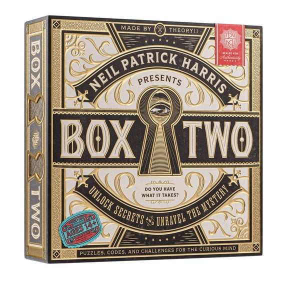 Box Two Presented By Neil Patrick Harris Game - Mystery Adventure for 2 Players