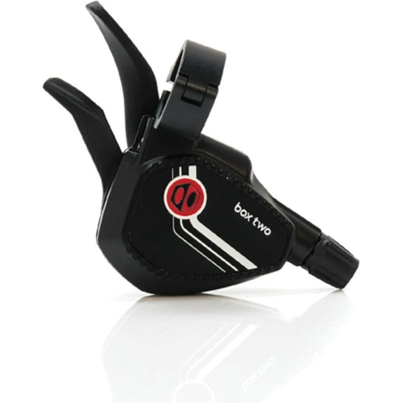 Box Two Prime 9 E-Bike Shifter 1 Gear Per Click, Non E-Bike Shifter 2 Piece Pull Lever up to 3 Gears Per Click Bicycle Shift Lever Cable for Mountain Bike Shifters, MTB, Bicycle Gear Shifter Cycling