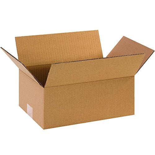 Box USA Flat Corrugated Boxes Pack of 25