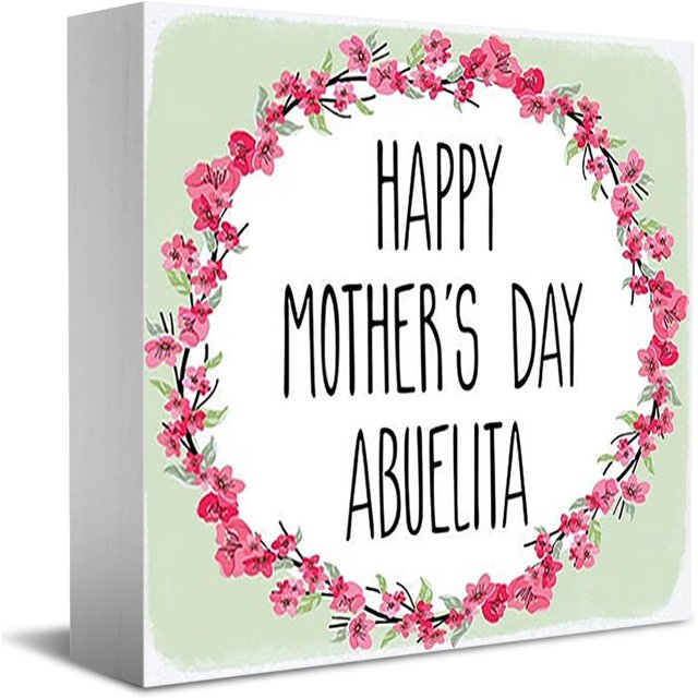 Box Wooden Sign Mother's Day Wooden Box Sign Mother's Day Sign Desk