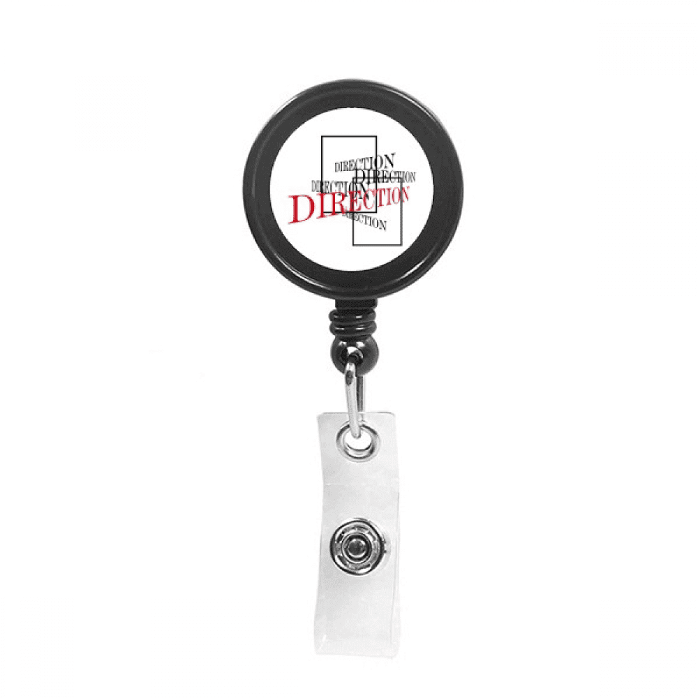 Box Zoom Position Dimension Retractable Keychain Badge Holder ID Badge