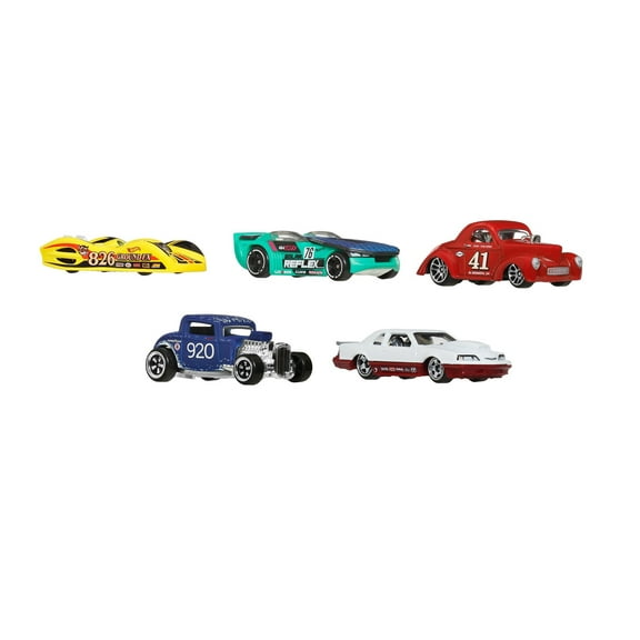 Box of 10 Vintage Salt Racers Car Assortment - Mattel Hot Wheels HRT81956F - 3" Scale Diecast Model Cars