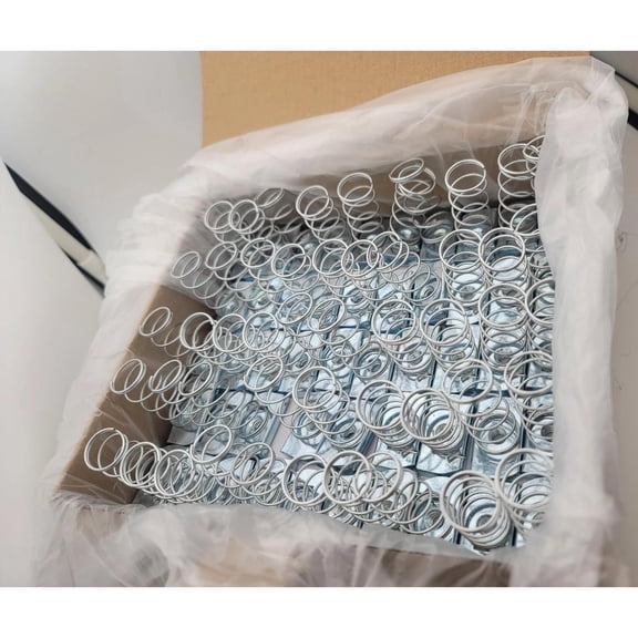 Box of 100 NEW 3/8-16 Strut Channel Nut Standard Spring Zinc Plated Unistrut Nut