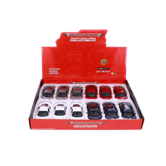 Box of 12 Maserati MC20, Assortment - Showcasts 32734D - 1/33 Scale Diecast Model Cars