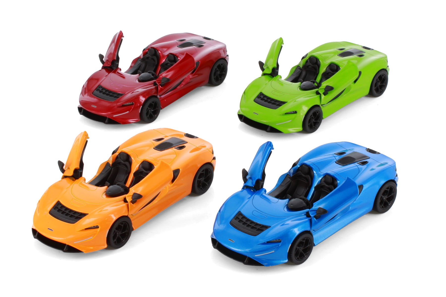 Box of 12 McLaren Elva Convertible, Assortment - Kinsmart 5462D