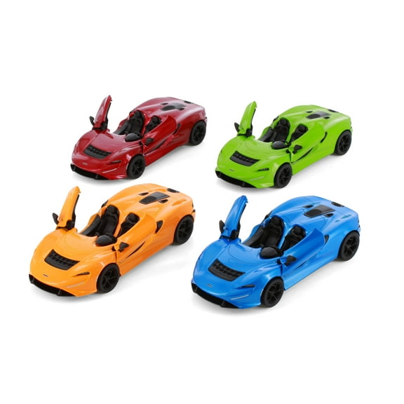 Box of 12 McLaren Elva Convertible, Assortment - Kinsmart 5462D - 1/36 Scale Diecast Model Cars