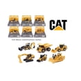 thumbnail image 1 of Box of 6 Caterpillar Assortment Series I, Yellow/Black - Diecast Masters 85980A - Micro Scale Diecast Model Cars, 1 of 6