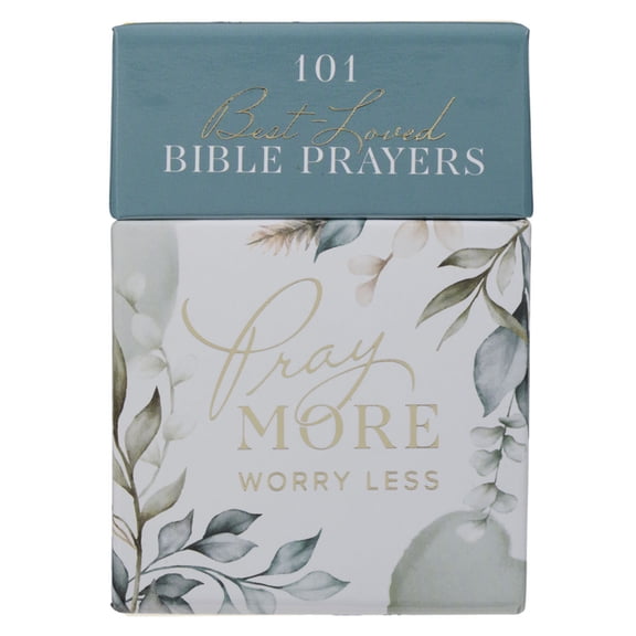 Box of Blessings 101 Best-Loved Bible Prayers Pray More Worry Less, (Hardcover)