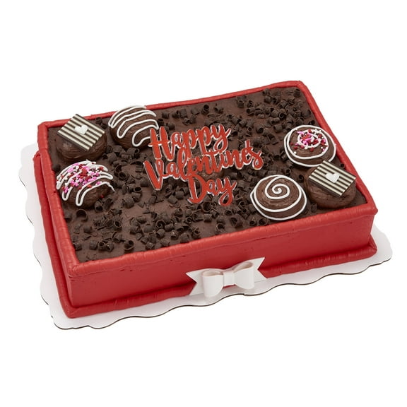 Box of Chocolate Sheet Cake