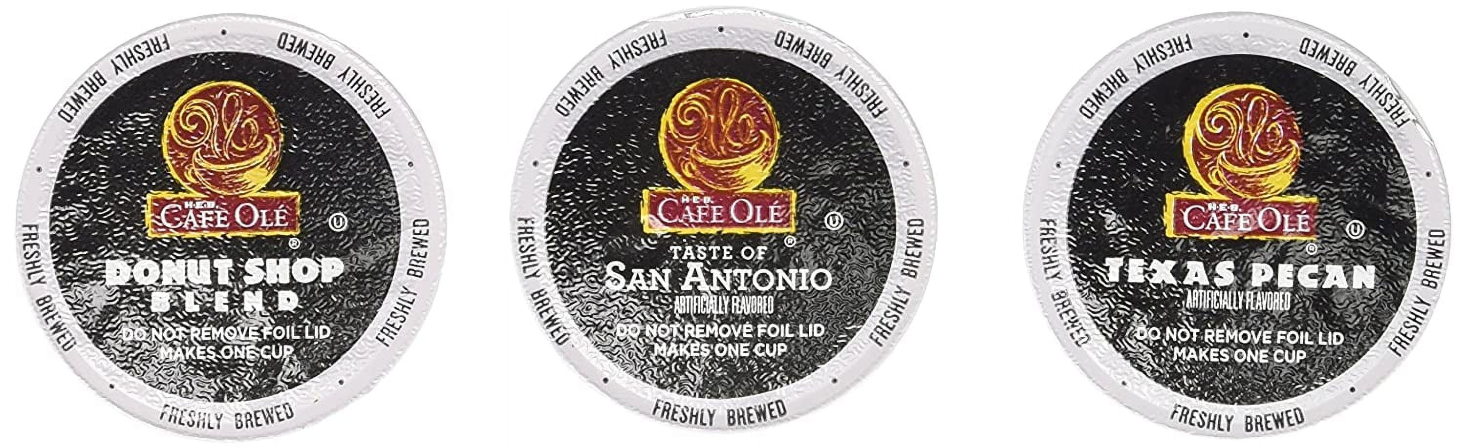 Box of H.E.B. Ole Variety Pack (Taste of San Antonio, Texas Pecan Donut