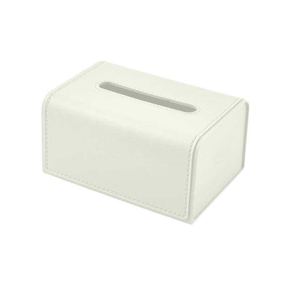 Box of Tissues with Spring Base in Matt Leather for Living Room ...