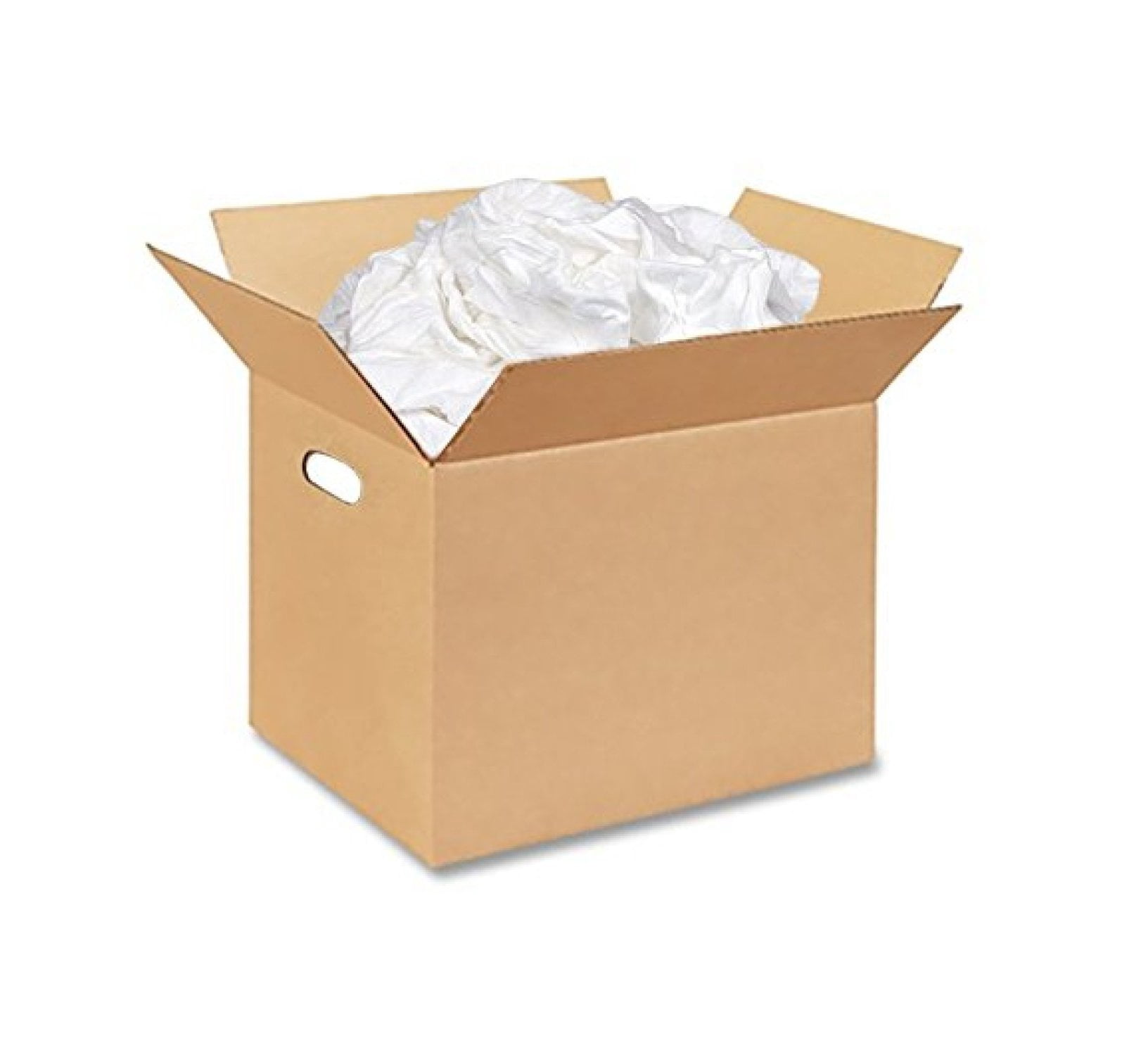 Box of White Cloth Wiper Rags 50lb - Walmart.com