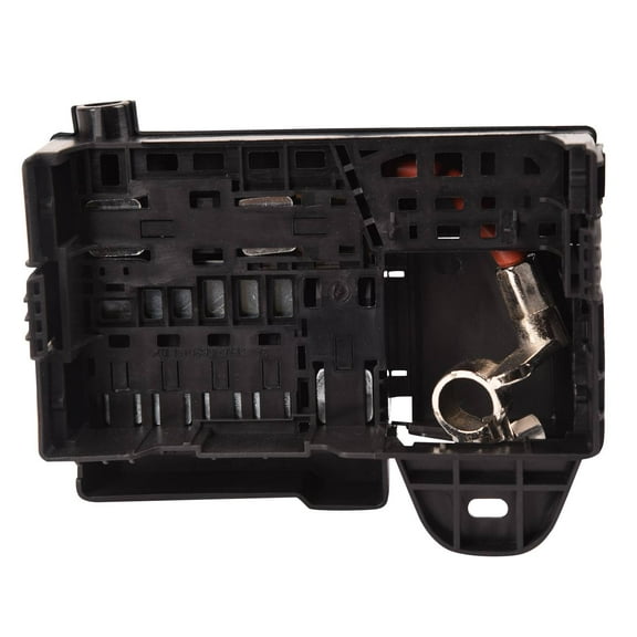 Box with Battery Terminal, Electrical Distribution Block, Black-Fuse Box with Battery Terminal