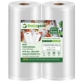 thumbnail image 1 of BoxLegend 2 Rolls 11''x50' Food Saver Vacuum Sealer Bags, Seal a Meal Rolls, Food Vacuum Bags, Clear, 1 of 11