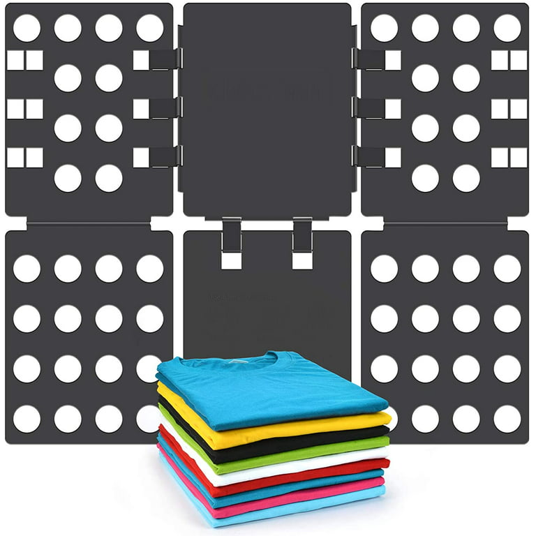 BoxLegend Shirt Folding Board Shirt Folder Clothes Folder T Shirt Folder  Folder Board for Clothing 10.23 * 7.88 * 1.18 inches, Black