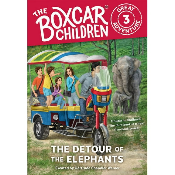 Boxcar Children Great Adventure The Detour of the Elephants, Book 3, (Paperback)