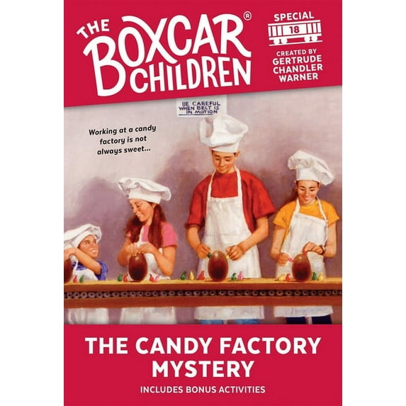 Boxcar Children Mystery & Activities Spe The Candy Factory Mystery, Book 18, (Paperback)