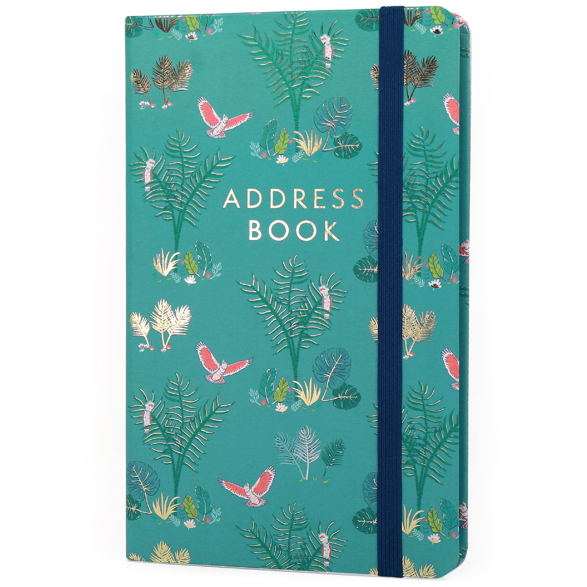 Boxclever Press Small Address Book with Over 400 Spaces! Hardcover
