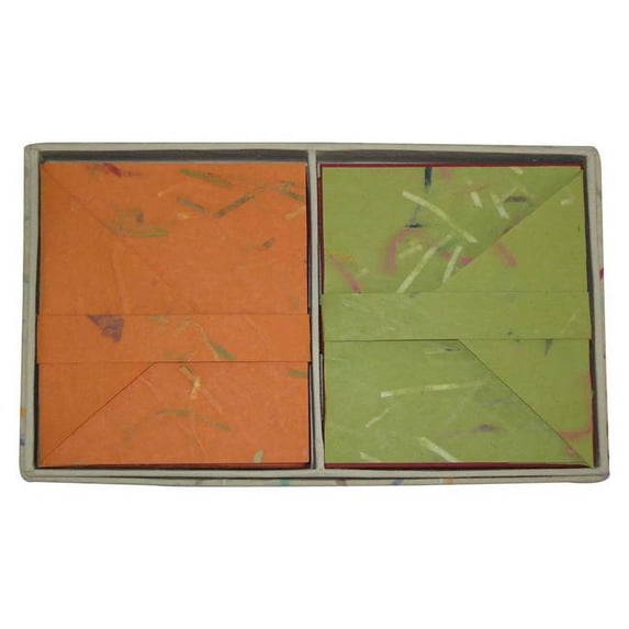 Boxed 16 Cards and Envelopes 4 X5 Organic Sustainable Threads