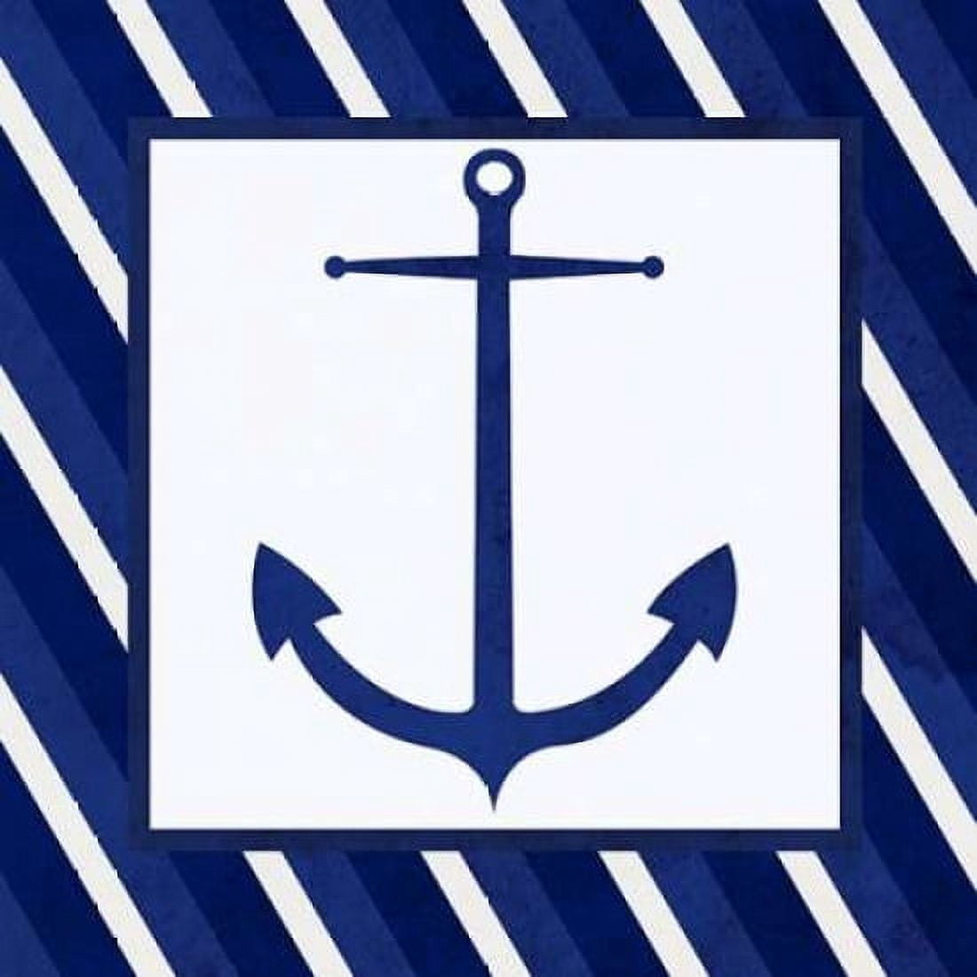 Boxed Anchor Canvas Art - SD Graphics Studio (24 x 24)
