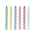 Boxed Birthday Candles, 2.5 in, Assorted, 24ct