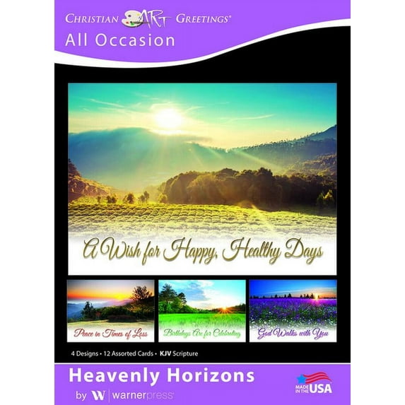 Boxed Cards - All Occasion - Nature - Heavenly Horizons - KJV (Other)