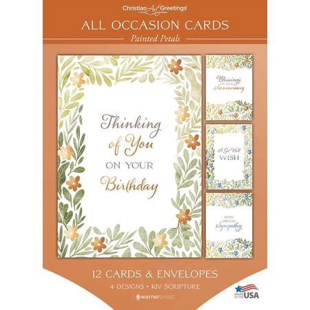 Boxed Cards - All Occasion - Painted Petals (Other)