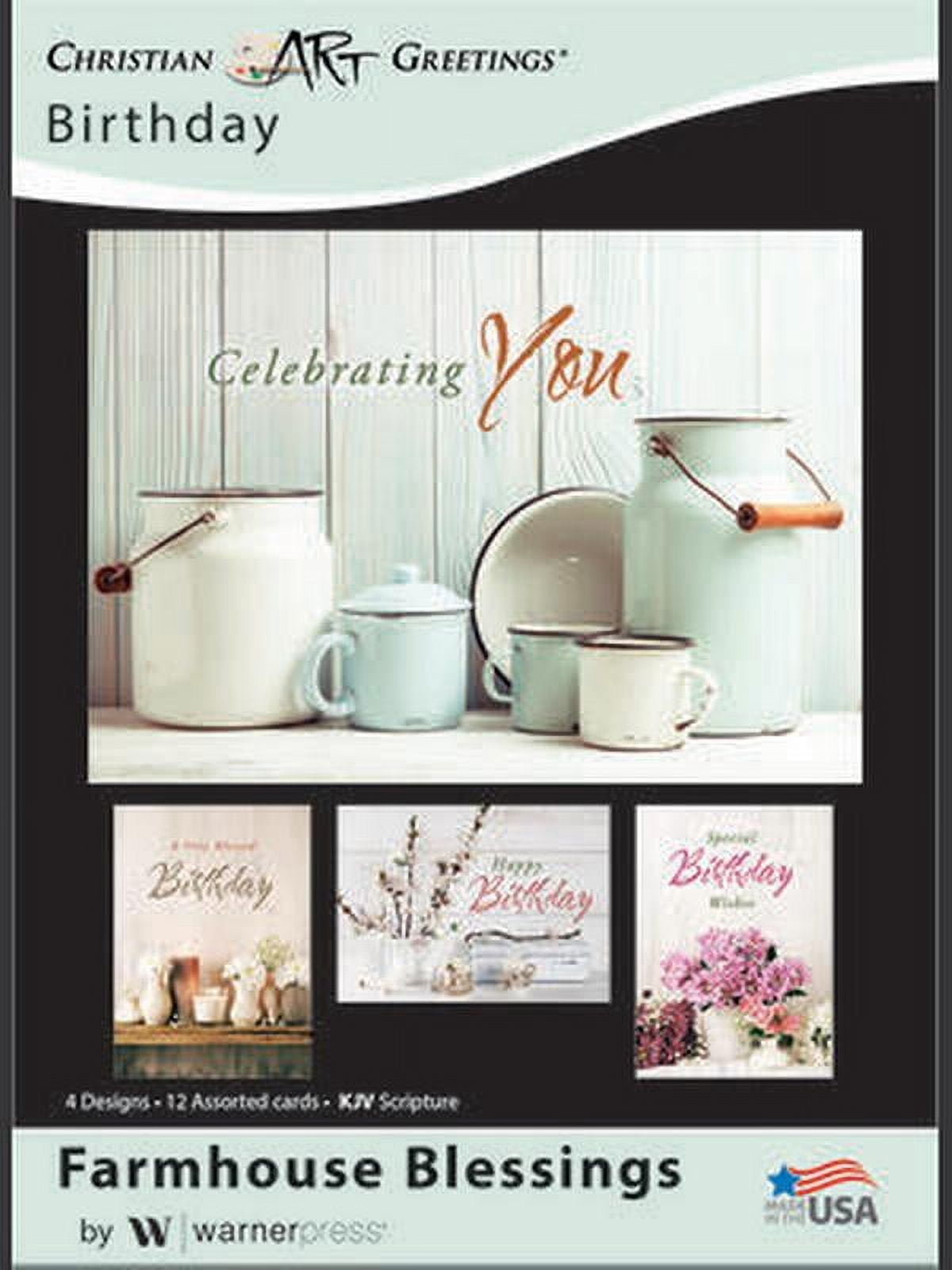 WARNER PRESS Boxed Cards - Birthday - Farmhouse Blessings (Other)