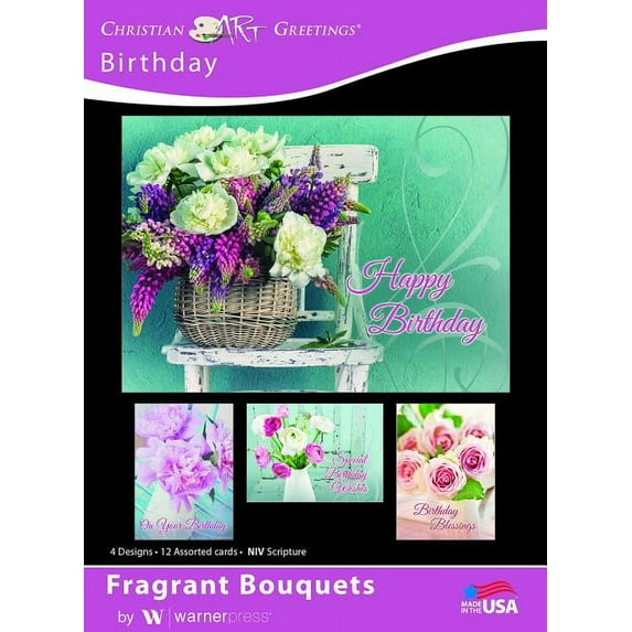 Boxed Cards - Birthday - Fragrant Bouquets (Other)