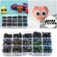 Boxed Eye DIY Eye Black Color Mixed Screw Eye 264 Plush Doll