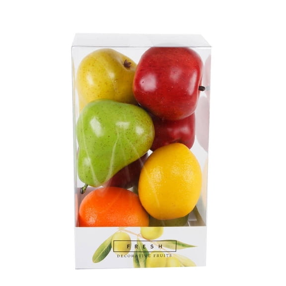 Boxed Faux Mixed Fruit Set