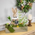 thumbnail image 1 of Northlight Boxed Garden Arrangement with Bunny Easter Decoration - 17.25", 1 of 8