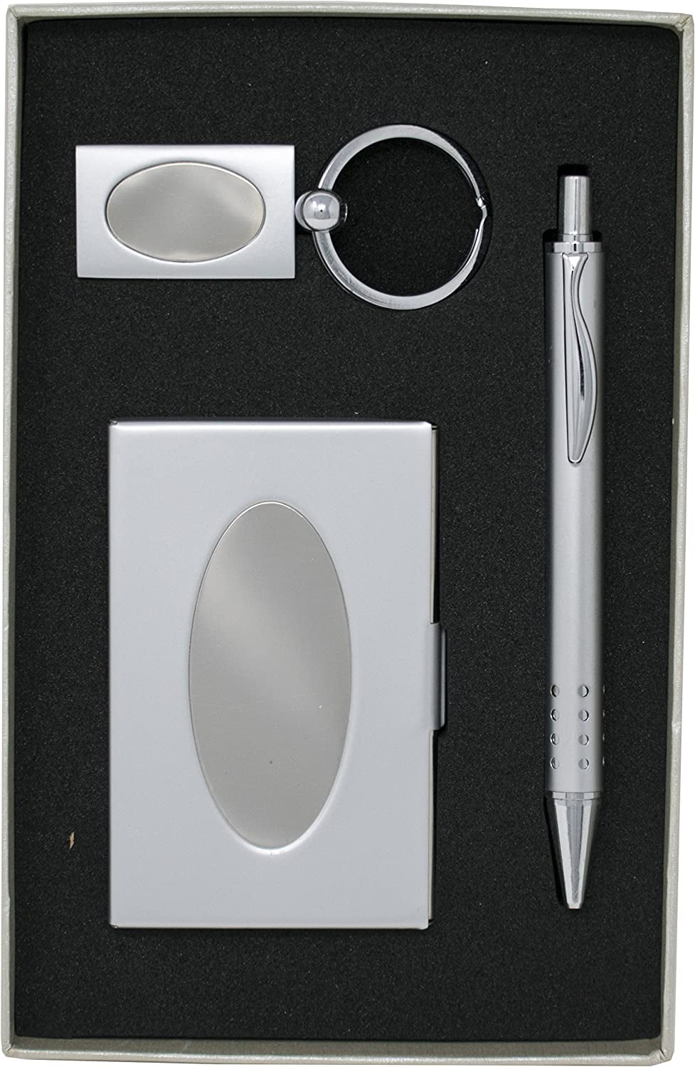 Boxed Gift Set Pen & Keyring (Pen, Card Case, Keyring)