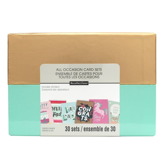 Boxed Greeting Cards by Recollections - 4" x 5.6"