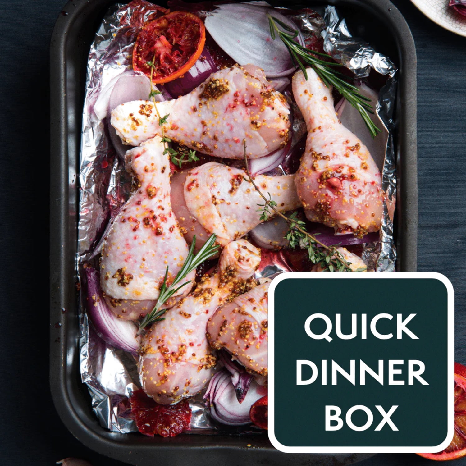 Boxed Halal Quick Dinner Box