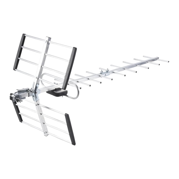 Boxed Outdoor Digital HD TV Antenna, 200 Mile Range, Attic or Roof, 4K Channels