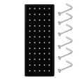 thumbnail image 1 of Boxed Stainless Steel L-shaped Nose Stud 1.5/2. 0/2.5 Diamond Curved Rod Nose Ring Puncture Jewelry 60 Pieces Set, 1 of 10