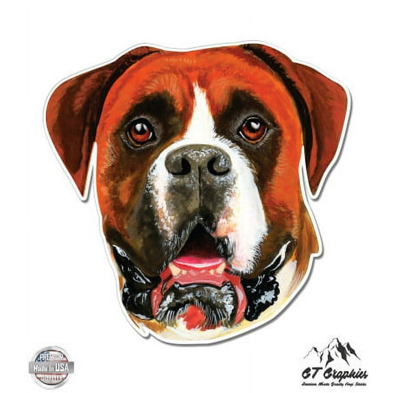 Boxer - 12" Vinyl Sticker Waterproof Decal