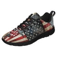 thumbnail image 1 of Boxer American Flag Us Running Shoes Sneakers Mesh Black Size 12, 1 of 5