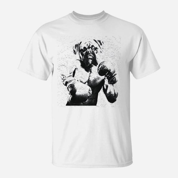 Boxer Boxing Fitness Workout Puppy Dog TShirt - Walmart.com