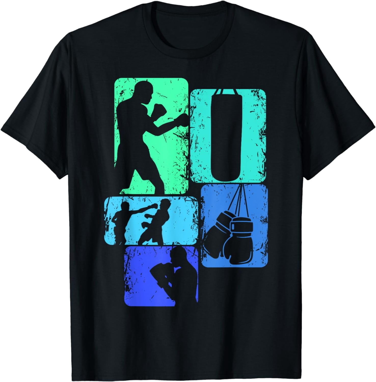 T-Shirt De Boxe Enfant Unisexe 100% Coton - Fabriqué Aux USA