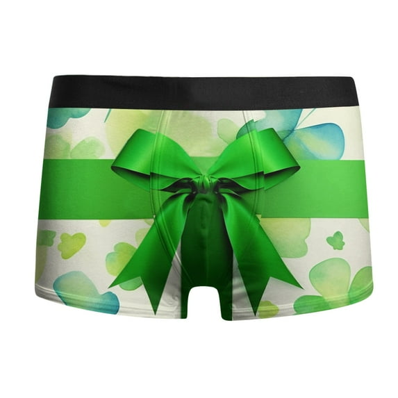 Boxer Briefs For Mens Funny Happy Easter Bunny Rabbit Eggs Seamless ...