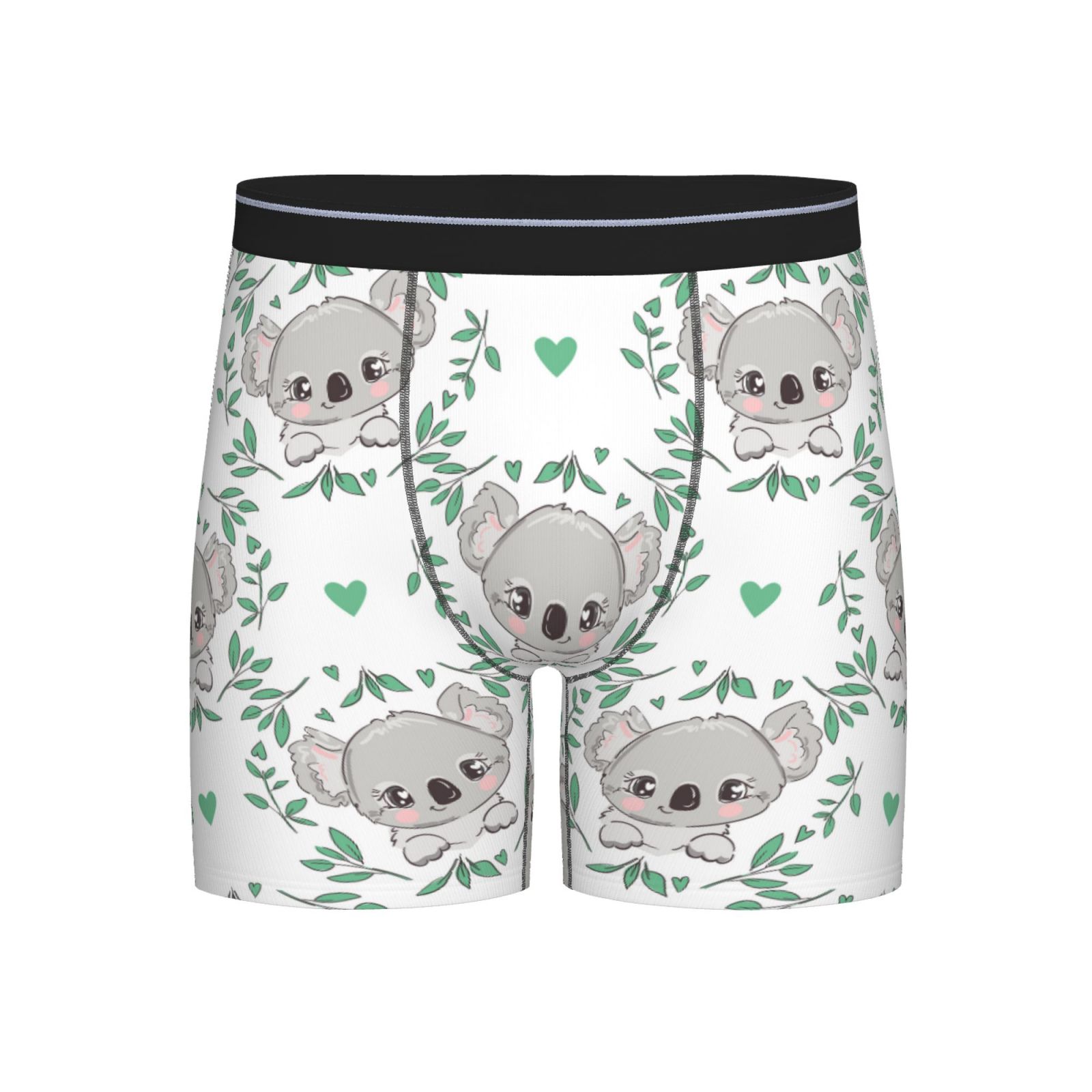 Boxer Briefs Long Boxer Briefs for Men, Cute Little Koala Soft Mens