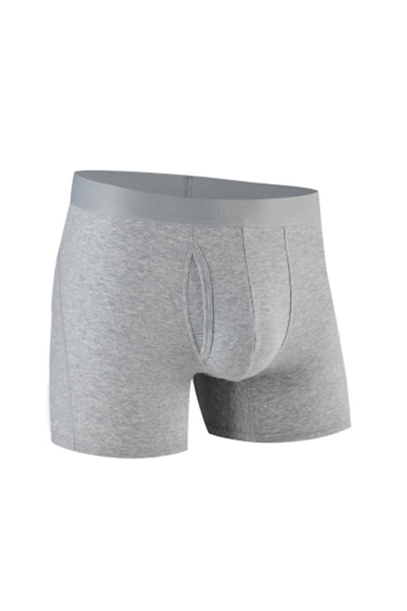 Boxer Briefs Men's Extended Length Stretch Moisture Wicking Underwear Soft Summer Comfortable Underpants XXXL