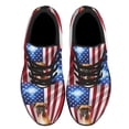 thumbnail image 1 of Boxer Christian Cross American Flag Us Shoes Women's Fashion Sneakers Tennis Running Shoes for Men Women Black Size 9, 1 of 7