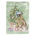 thumbnail image 1 of Boxer Christmas Presents and Tree Flag Canvas House Size, 1 of 4