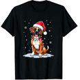 thumbnail image 1 of Boxer Christmas T-Shirt Boxer Dog Christmas Shirt Gift Men Women T-Shirt, 1 of 2